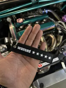 Wanted 5 Star Grand Theft Auto Key Tag