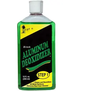 Products - Aluminum Deoxidizer Cleans & Deoxidizes Metal Surfaces, Removes Rust,  for Aluminum, Brass, Copper, Chrome, , Stainless & , 12oz