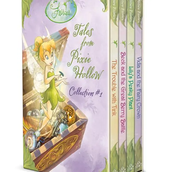 Disney Fairies Tinker Bell & Her Fairy Friends Series 1 Storybooks Boxed Set - English, Fullcolor Art, Various Authors, Mixed Media Children's Literature & Art Books, 1.71lbs, 7.81" h x 5.39" l x 1.6" w