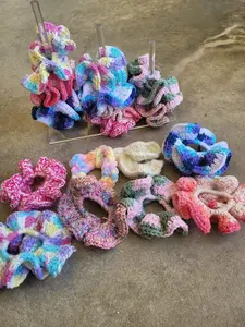 Soft Crochet Hair Elastic Scrunchies