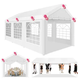 COBIZI 10x20 Heavy Duty Party Tent with Sidewalls, Wedding Tent, Carpas para Fiestas
