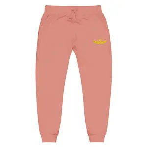 Drip Heaven Lord – Women’s Crown & Wings Fleece Sweatpants (Embroidered Logo)