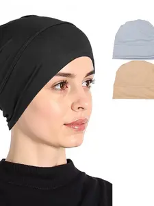Thin Soft Fabric Headscarf, Turban Hijab, Versatile Casual Style, Comfortable Material, Perfect Accessory for Daily Wear, Suitable for Any Occasion
