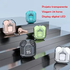 New Transparent Bluetooth 5.3 Headset With Long Battery Life Comfortable For Extended Wear Wireless Gaming Headphones With Excel