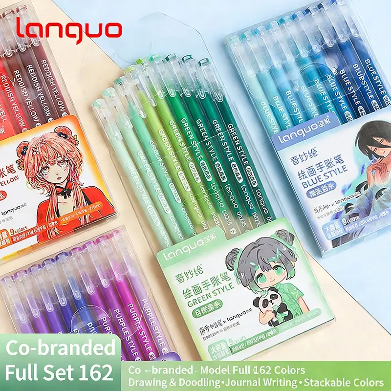 Blue Fruit New Notebook Pen Set, Fluorescent Highlighter Pens, Moleskine Drawing Markers, Note Taking Essentials, Art Supplies, Stationery Supplies