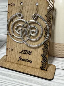Spiral Wire Wrapped Earrings
