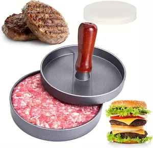 Hamburger Press Patty Maker, Burger Press,Patty Maker,100% Free Patty Papers | Dishwasher Safe | BPA Free, Kitchen Gadgets to Make Patty for Stuffed Slider BBQ Barbecue Grilling