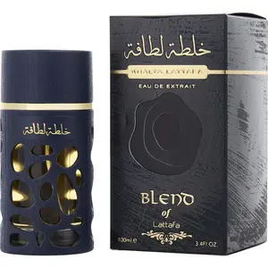 Lattafa Blend Of Khalta Unisex Eau De Parfum, 3.4 fl oz, Cinnamon Scent, Leather Perfume, Rich Aroma