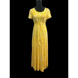 Vintage Diane Von Furstenberg Maxi Dress with Belt