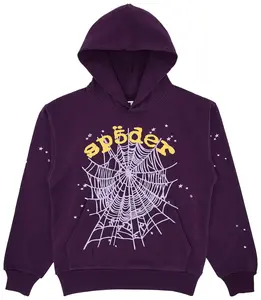 Sp5der OG Web V2 Hoodie 'Purple'