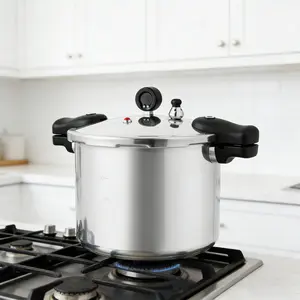 22L Fast Cooking Portable Pressure Cooker For Camping RV And Apartment Electric Stove Use home essentials