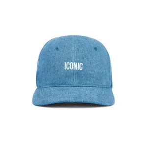 Friday Feelin Iconic Dad Cap in Blue Unisex