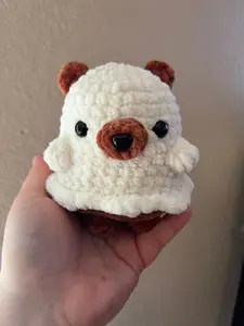 Trick or Treating Ghost Costumed Bear Halloween Plush