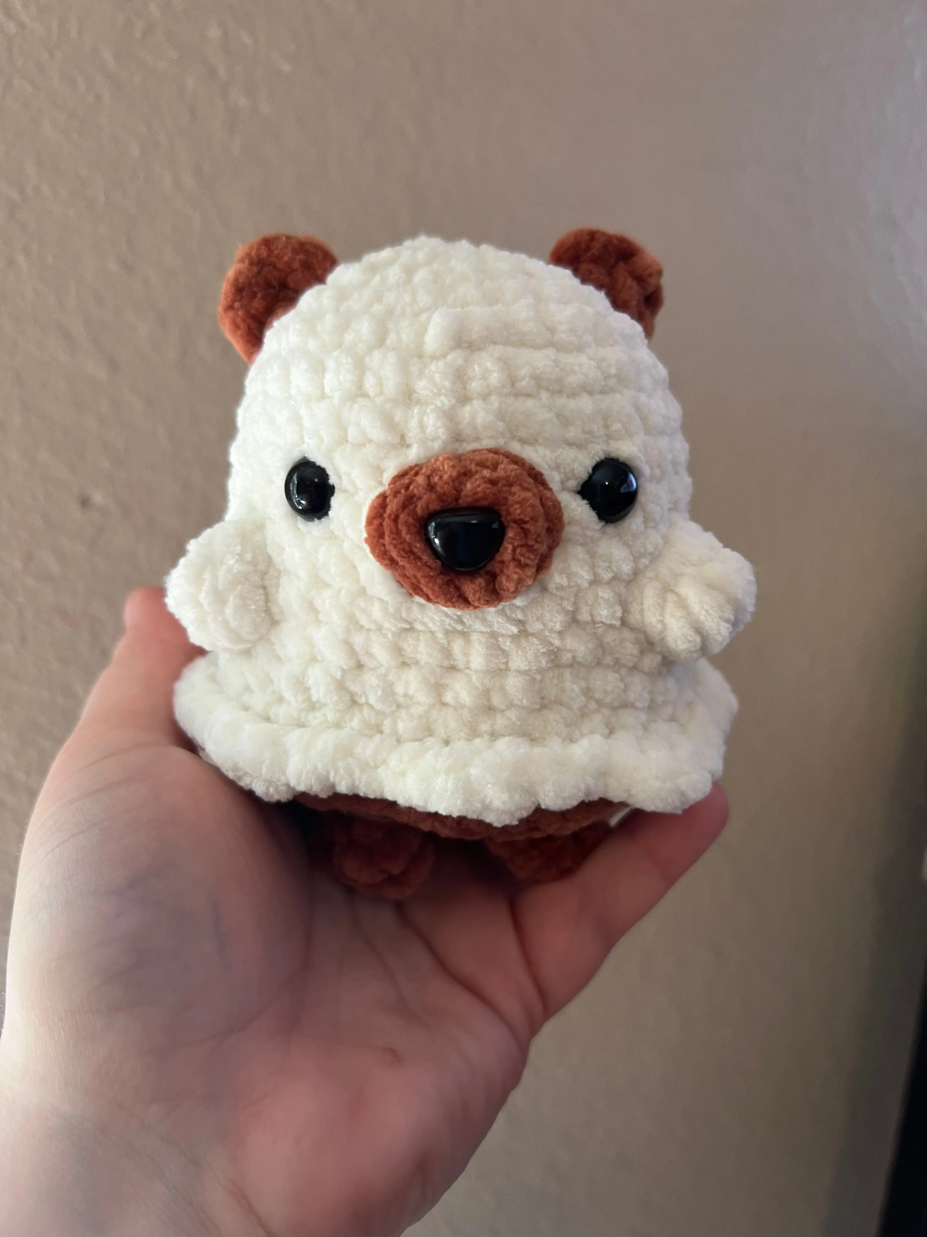 Trick or Treating Ghost Costumed Bear Halloween Plush