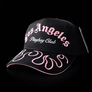 Los angeles Caps Money Hat flames pink, Snapback Hat, Exclusive Caps,  Adjustable Black Trucker Hat Vintage Logo, Gorras belicas, Gorras para hombres, pantera rosa,