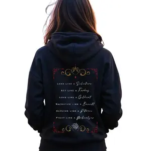 The Vampire Diaries Saatore Brothers Hoodie - Black Mystic Falls Shirt For Fans, Tvd