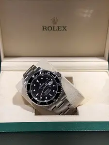 Rolex Submariner Date 40 mm Black Dial Stainless Steel Watch