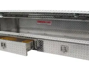 BRUTE Contractor Truck Tool Box with Drawer 60 inch TBS200-60-BD Durable Storage Solution for Tools and Equipment