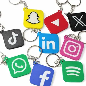 Tap & Share NFC Social Media Keychain