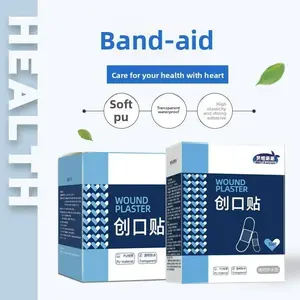 Waterproof Band-Aid Transparent Invisible Hemostatic Anti-wear Feet Cover Scars Breathable Water Bathing Swimming Band-Aid 72 × 22Mm Widened Model