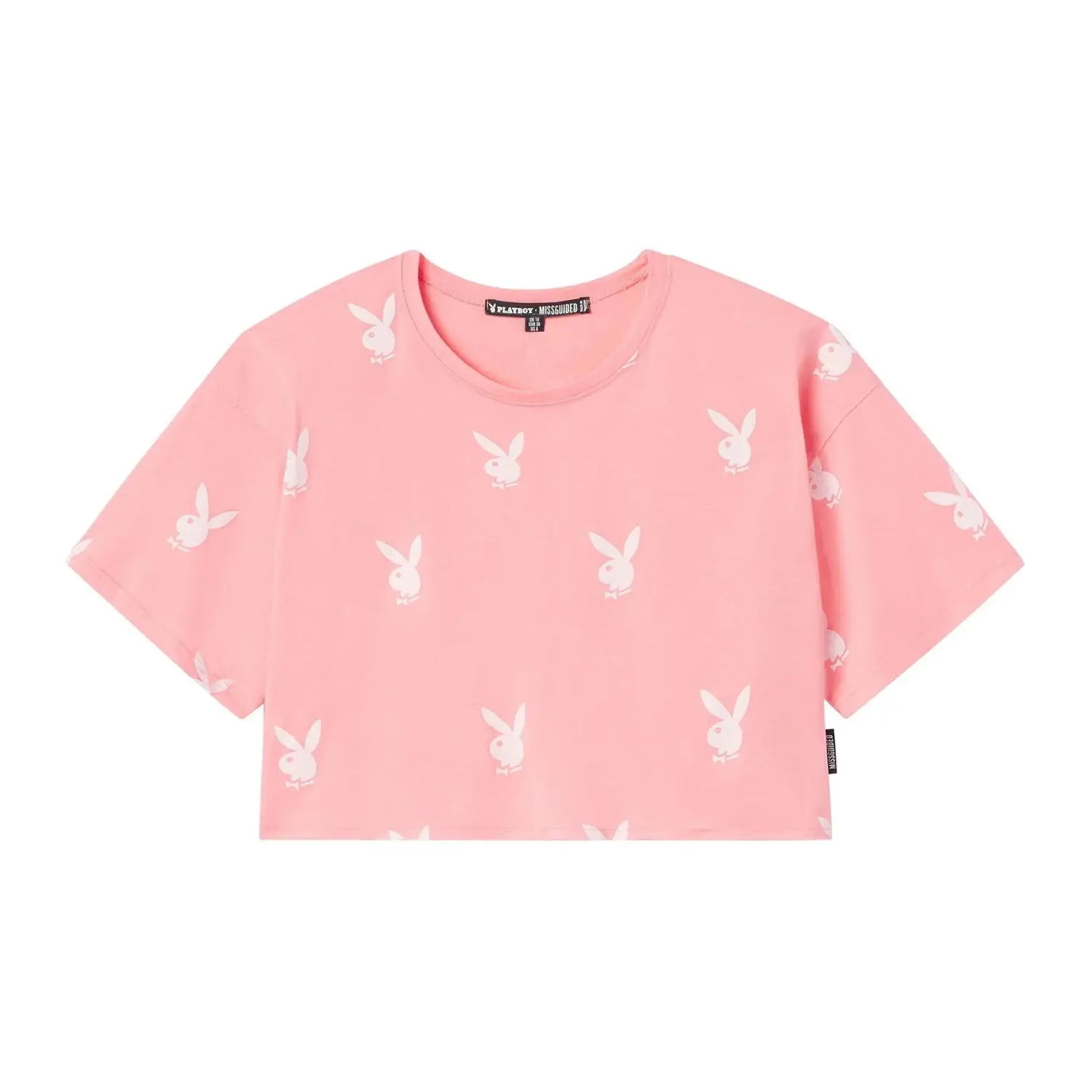 Playboy Logo Cropped T-Shirt