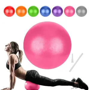 Mini Pilates Ball for Treatment, Core Exercise Mini Bender, 9 Inch Sports Tool, Yoga, Workout, Physical Therapy, Balance Improvement