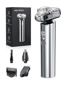 Men's Smooth Electric Razor - 10,000RPM High-Speed Motor, IPX8 Waterproof, USB Fast Charging, Quick Charge, Travel Lock, Upgraded Titanium Gray, Father's Day Gift #SummerWins #DealsForYouDays