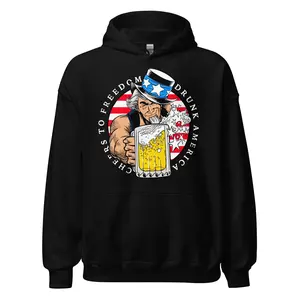 Drunk America Branded Hoodie