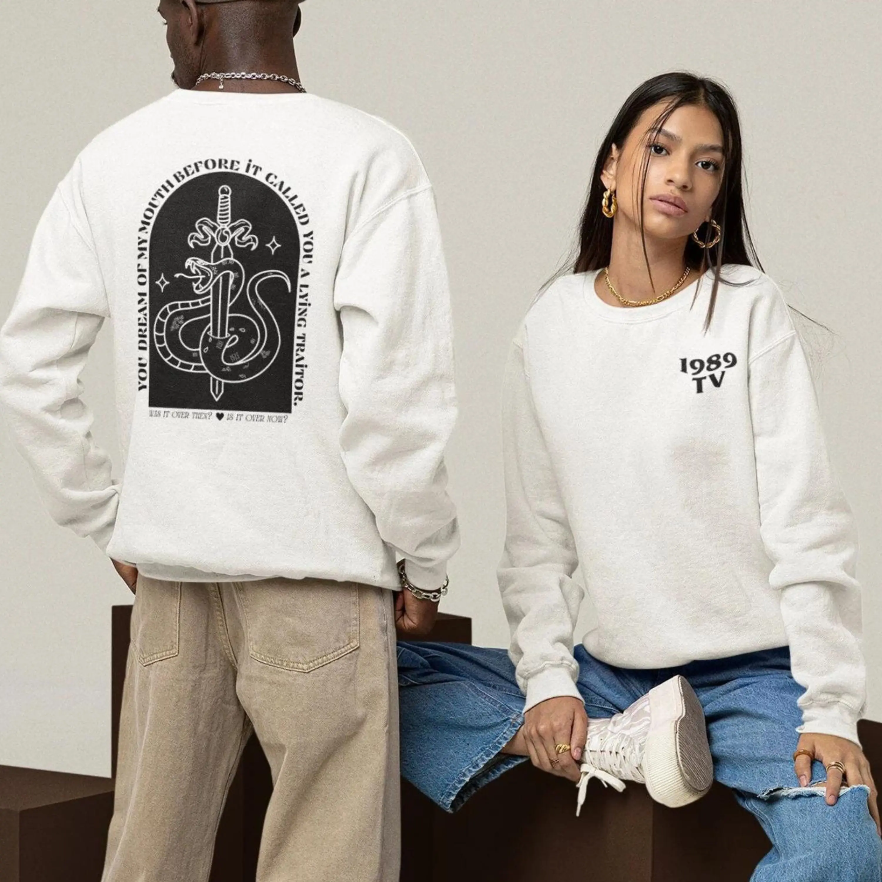 1989 Over Now Crewneck Sweater