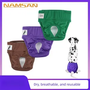 Pet menstrual pants, dog diapers, waterproof menstrual period sanitary pants, anti-harassment, washable pet urine pads, menstrual pants