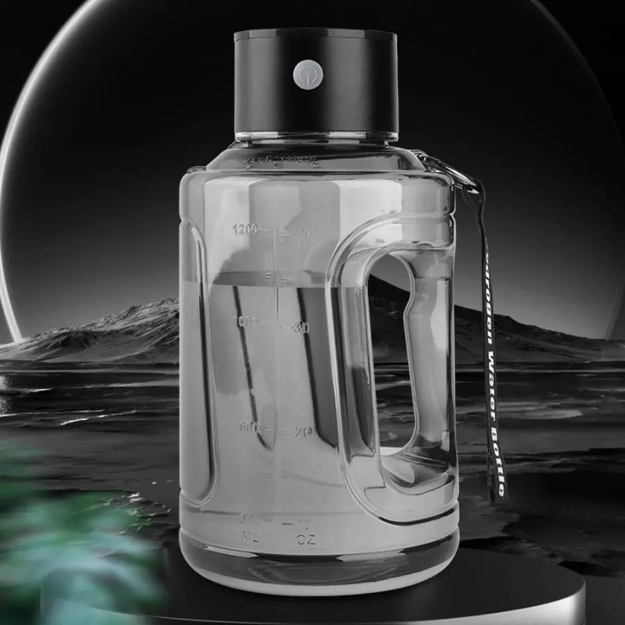 Portable Large Capacity Water Bottle, Hydrogen Water Bottle, Electrolysis Water Bottle, Water Ionizer Machine, Water Bottle for Home Office Outdoor Sports