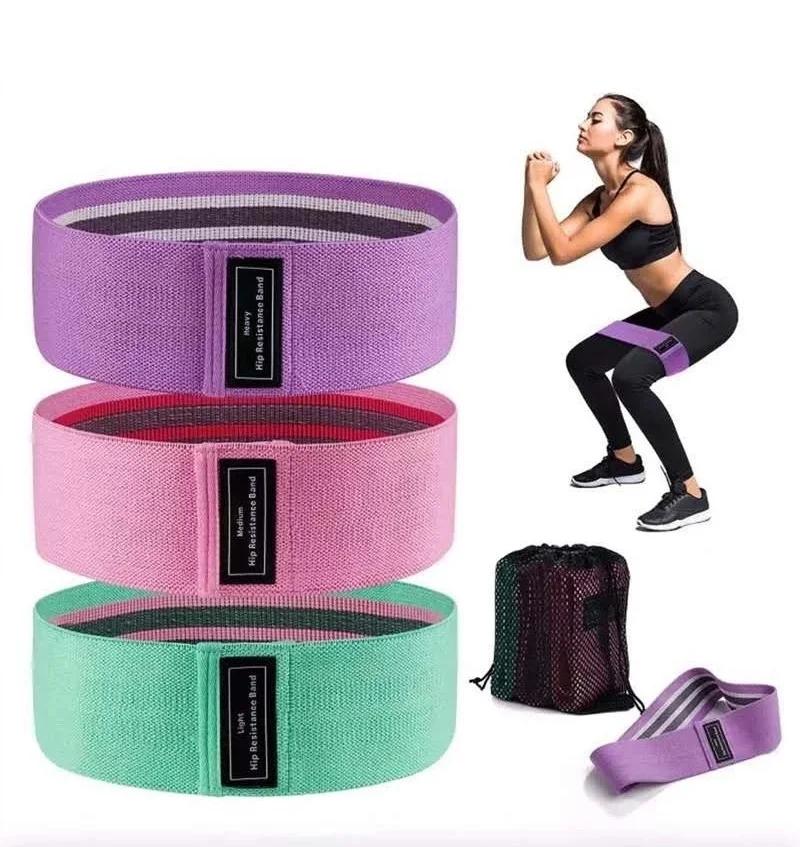 Resistance Hip Booty Bands for Glute & Thigh Workouts, Resistance Band, Workout band  – Elastic Loop Bands for Squats & Fitness Training