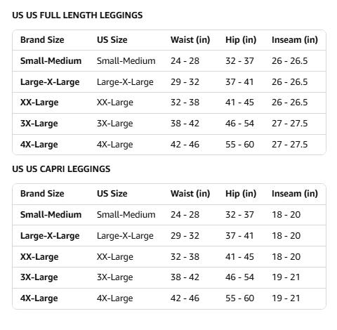 High Waisted Leggings for Women - Full Length Capri Buttery Soft Yoga Pants for Workout Athletic High Waisted Leggings for Women - Full Length Capri Buttery Soft Yoga Pants for Workout Athletic