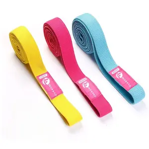 Yoga long tension belt open back strength training squat belt dance stretching belt tension belt tension elastic  Posture Correction Support Strap adjustable