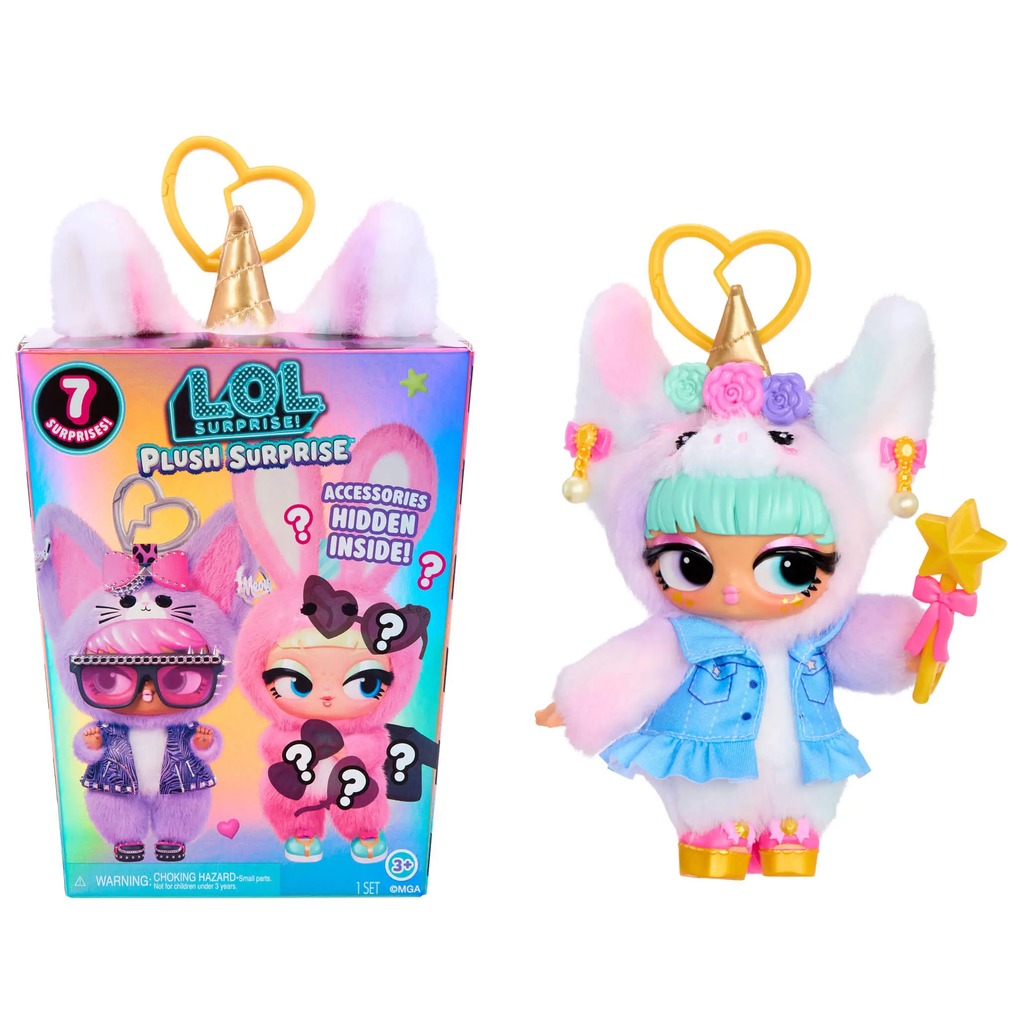 LOL Surprise Plush Surprise Unique-Cora – Plush with Hidden Fashions