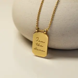 Note to Self: Dainty Waterproof Necklaces