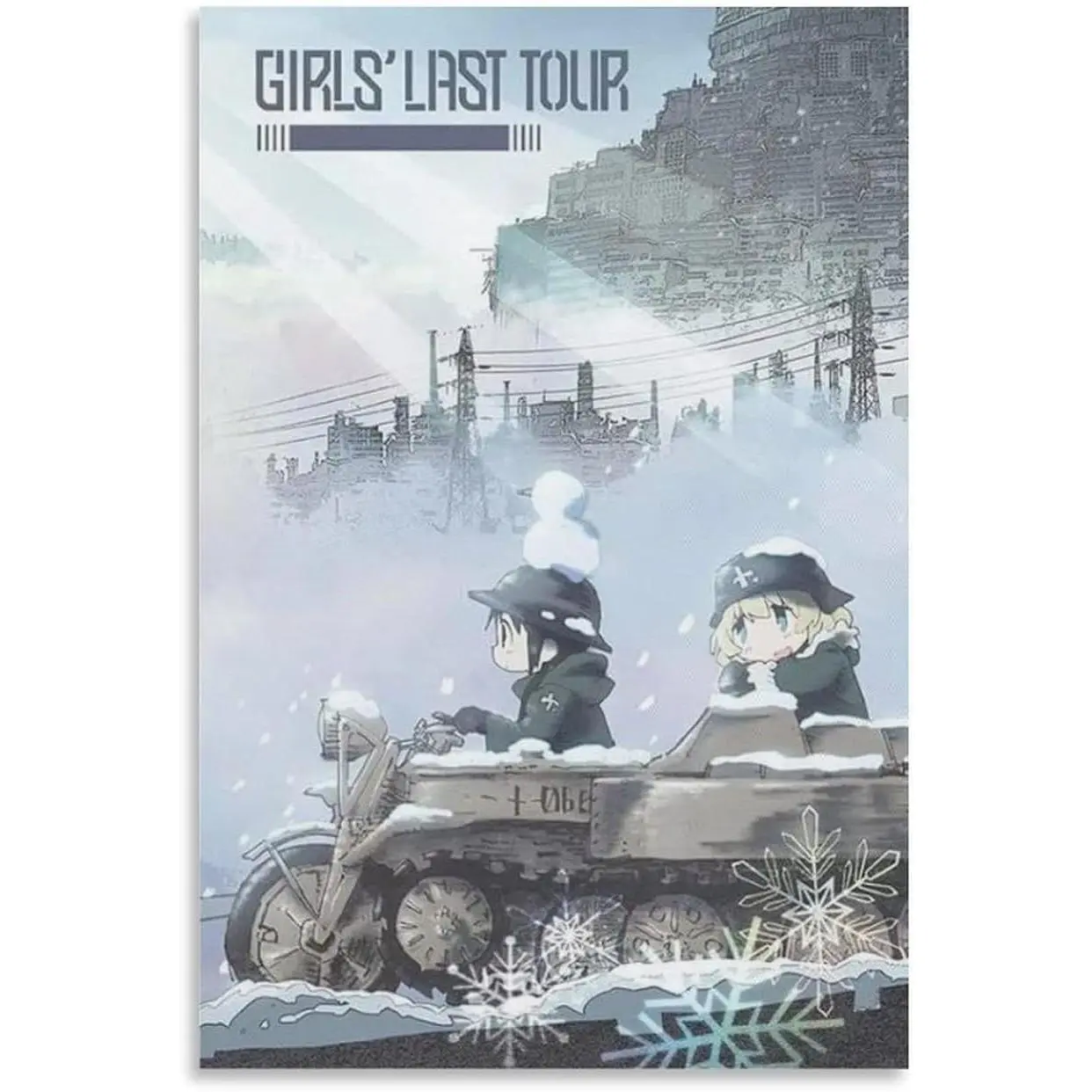 Girls' Last Tour Anime Poster (20) Wall Art Poster Bedroom Prints Home Decor Hanging Picture Canvas Painting Posters Framed-unframed