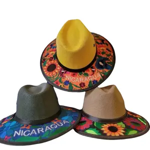 Sombreros bordados artesanalmente 100% Nicaragüenses