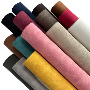 16 Pieces Artificial Faux Leather Bed Sheets, A4 21x30 Cm PU Synthetic Material, Ideal for Keychains, Bowknots, Bags, Craft Supplies
