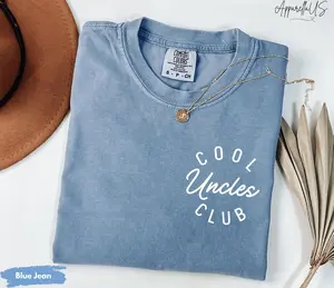 Comfort Colors® Cool Uncles Club Shirt, Cool Uncle Shirt, New Uncle Shirt, Gift for Uncle, Pregnancy Announcement Shirt, Funny Uncle Shirt
