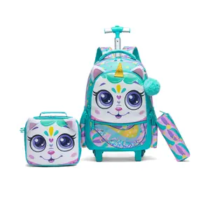 Unicorn Backpack for Girls Kids Preschool Kindergarten Bookbag Durable Adjustable for School Travel Tie Rod Schoolbag Girl Lightweight Burden Reduction with Lunch Box Rainbow Butterfly Girls Backpack Set essentials pencil case toddler gift bag outdoorfun