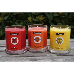 The Lower Vibes Chakra Candle Set