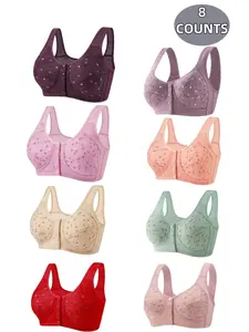 Multi-Piece Floral Bra Set, Ultimate Comfort and Support, Fashionable Design for Daily Wear, Push-Up Full Coverage, Various Sizes Available, Underwear