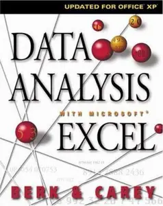 USED-Data Analysis with Microsoft Excel: Updated for Office XP (with CD-ROM) by Kenneth N. Berk (Paperback)