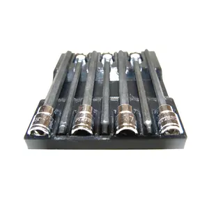 Magnetic Long Hex Socket Organizer – Fits Most Metric Long Hex Socket Sets