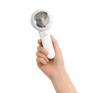 Compact White Rechargeable Electric Lint Remover Shaver Y-1, Home Supplies Fabric Fuzz Remover