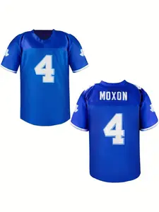 Men's Embroidered Polyester V-Neck Sports Jersey,