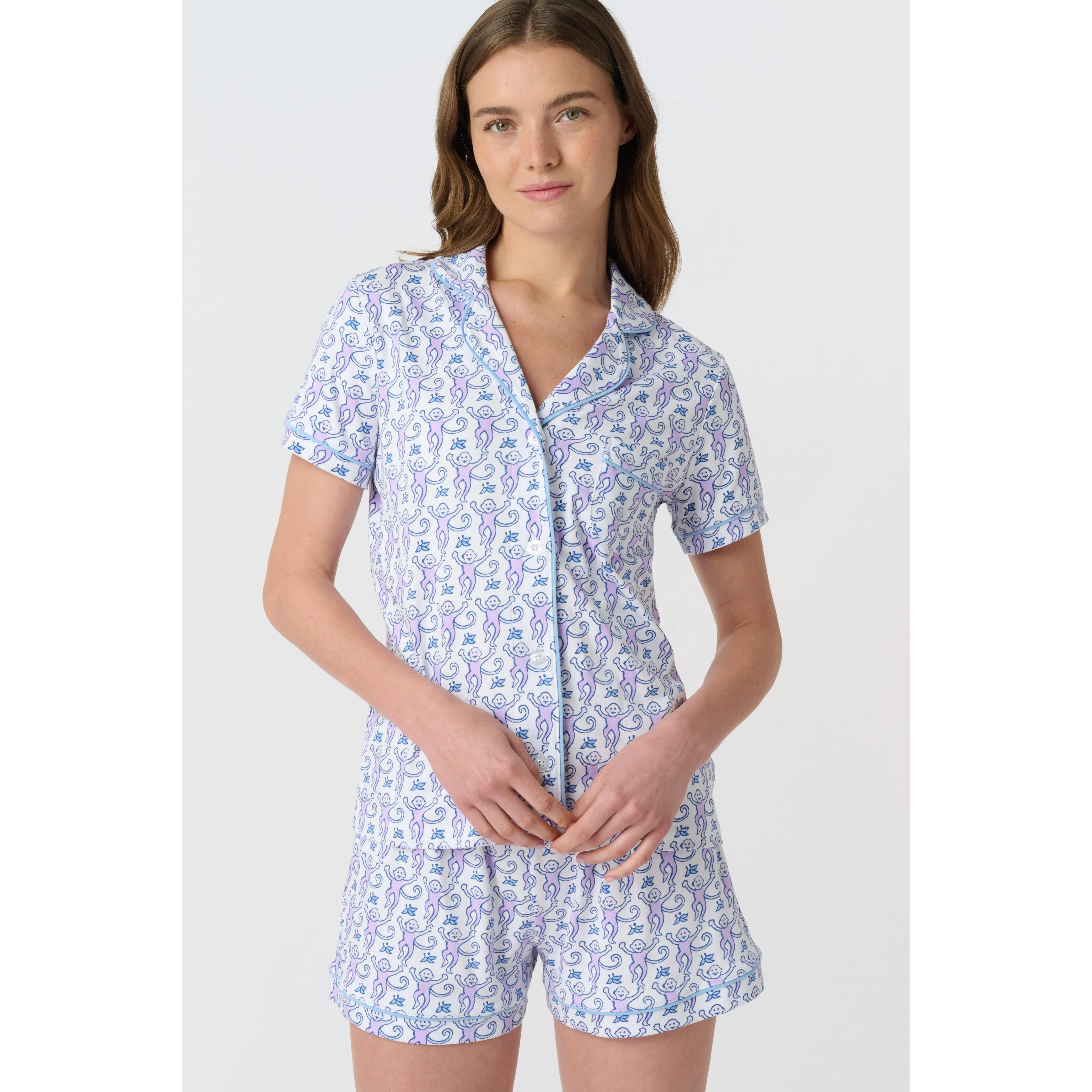 Monkey Polo Pajamas