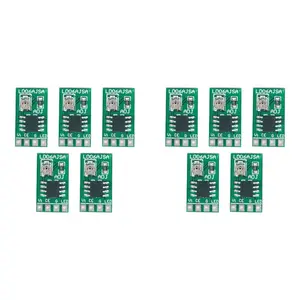QYKF 10 Pack Adjustable Constant Current LED Driver Module, 30-1500MA PWM Control Board, DC 3.3V/3.7V/4.2V/5V Power Supply Board