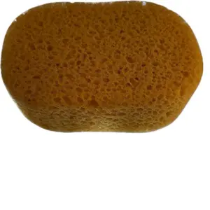Large oval loofah soft textured sponge for bath uses and diy purposes